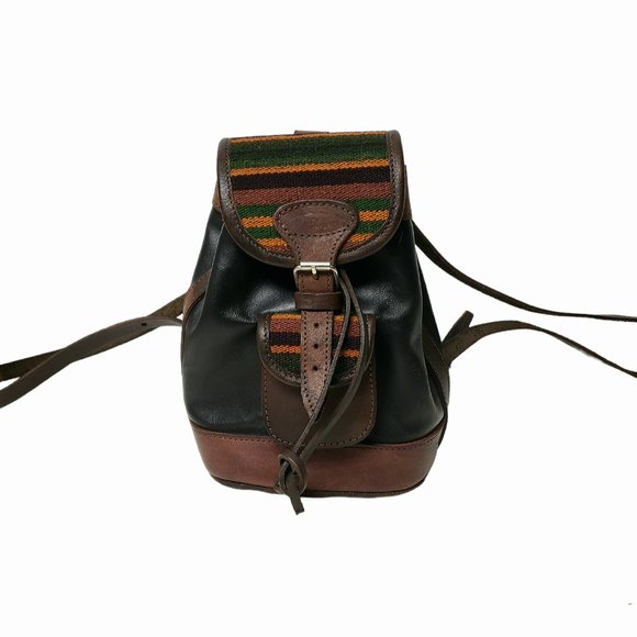 Inca Sun leather mini backpack main image 9